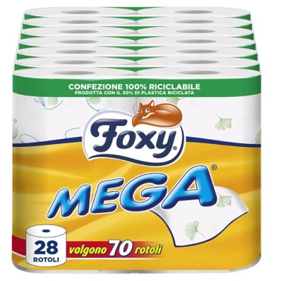 CARTA IGIENICA FOXY MEGA 28 ROTOLI